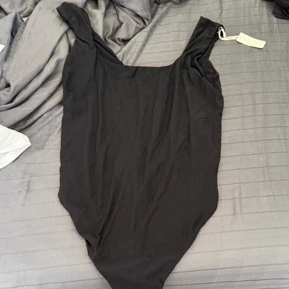 aerie Tops - Aerie Black Bodysuit